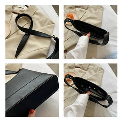 Women Shoulder Bags Casual All-match Portable Messenger Bag Bucket Bag