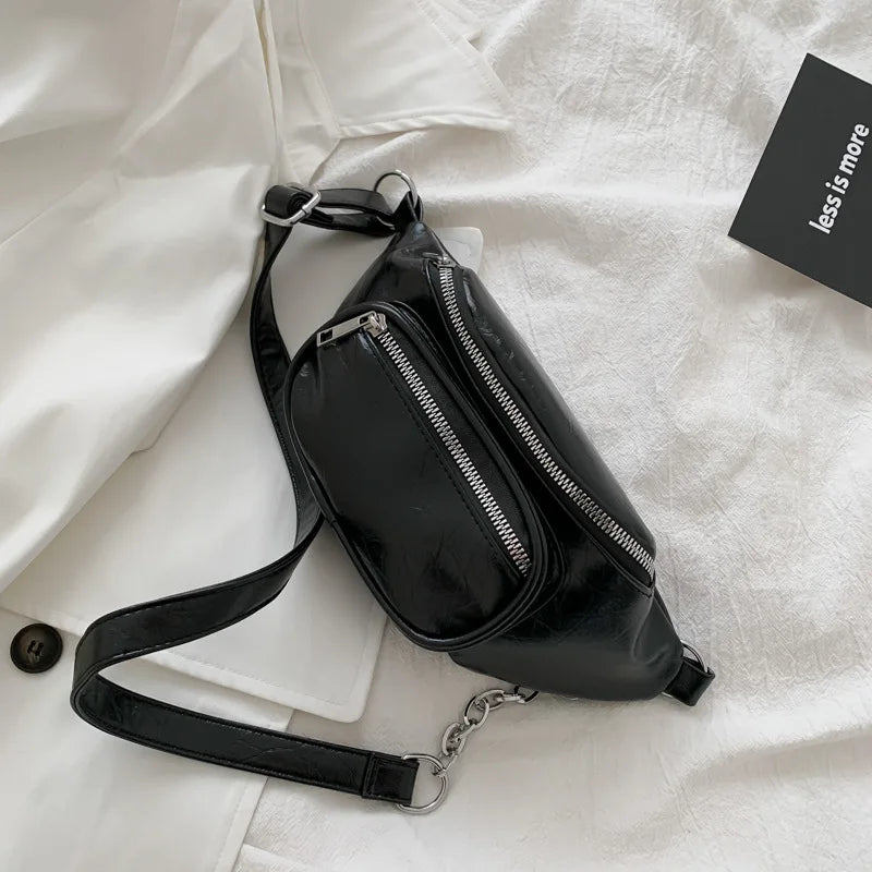 Women's Wild Waist Bag Chain Shoulder Slung Bag