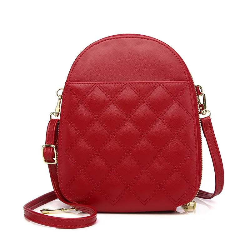 Women's Shoulder Messenger Bag Card Coin Purse Lipstick Bag