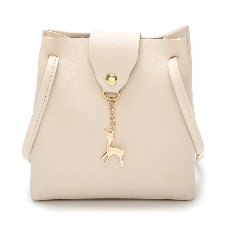 2021 Women's Summer Bucket Shoulder Bag Crossbody Messenger Commuter Satchel