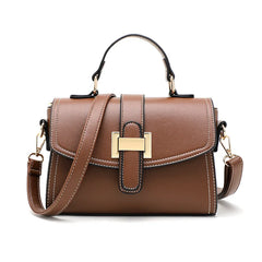 Retro Leather Shoulder Bag Women's Handbag Messenger Bag