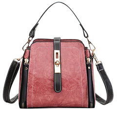 Women's PU Leather Handbags Vintage Lady Bags Messenger Shoulder Bag
