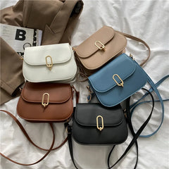 Vintage Messenger Female Bag Casual Flap Shoulder Bag Crossbody Bags for Ladies