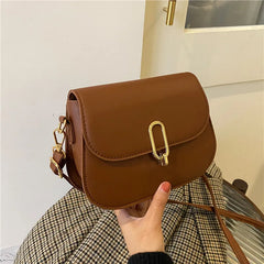 Vintage Messenger Female Bag Casual Flap Shoulder Bag Crossbody Bags for Ladies