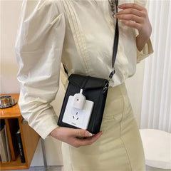 Women's Niche Switch Socket Mobile Phone Bag Shoulder Messenger Bag