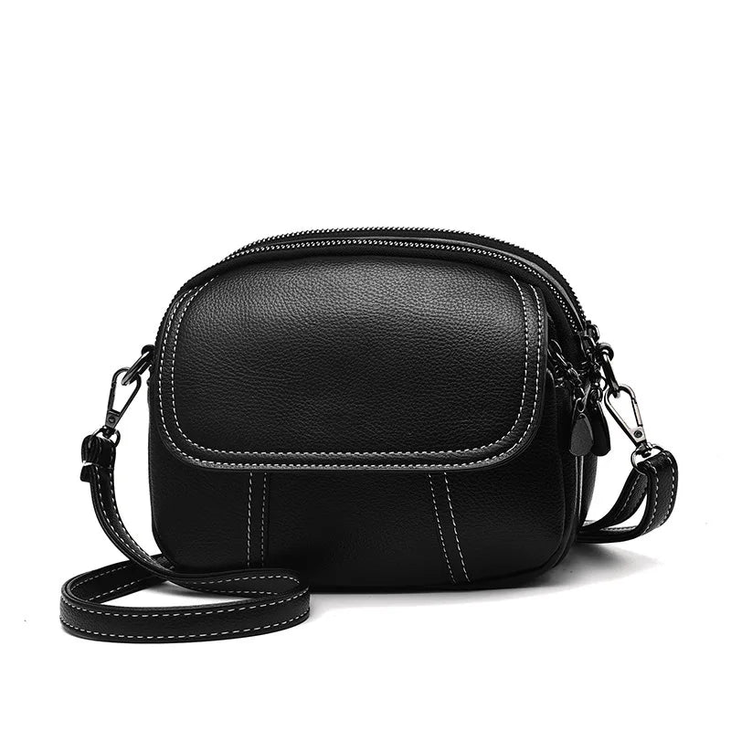 Women's PU Leather Shoulder Bag Mini Messenger Bag