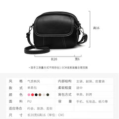 Women's PU Leather Shoulder Bag Mini Messenger Bag