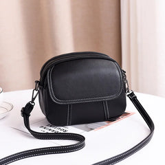 Women's PU Leather Shoulder Bag Mini Messenger Bag
