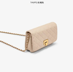 Women's Rhombus Chain Shoulder Bag PU Leather