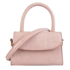 Women's PU Leather Shoulder Bag Stone Pattern Cover Handbag