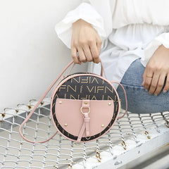 Summer Tassel Small Round Handbag Messenger Bag