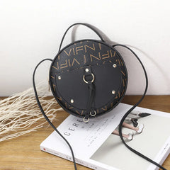 Summer Tassel Small Round Handbag Messenger Bag