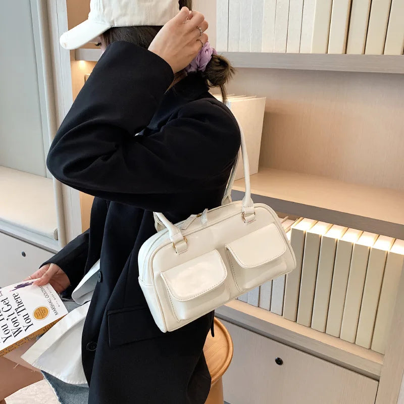 Women's Soft Leather Light Purses and Handbags for Work and Travel