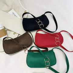 Women's Nylon Messenger Bag Lady Crossbody Handbag Shopping Street Bags