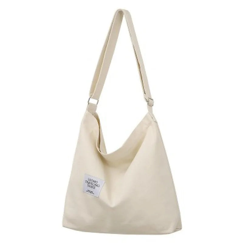 Vintage Art Canvas Bag Large Capacity Shoulder Diagonal Straddle