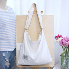 Vintage Art Canvas Bag Large Capacity Shoulder Diagonal Straddle