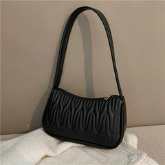 Women's High Sense Solid Single Shoulder Bag