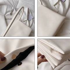 Small PU Leather Shoulder Bags for Women Handbags and Purses