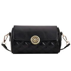 Women's Crossbody Bag with Wide Strap Zip Shoulder Handbag