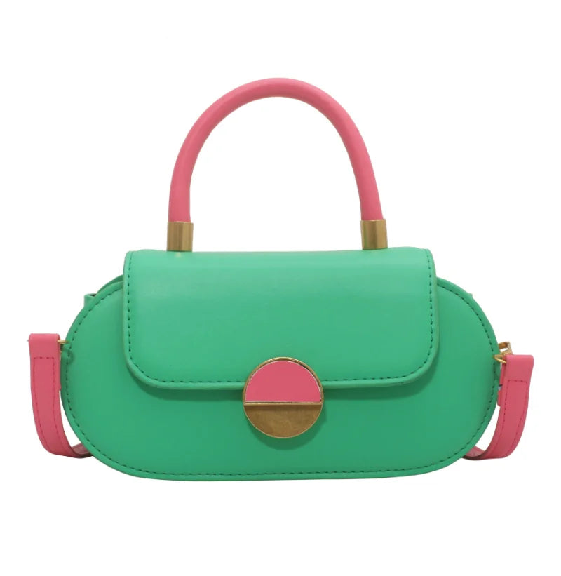 Women's Shoulder Bag Contrast Versatile Crossbody Bag