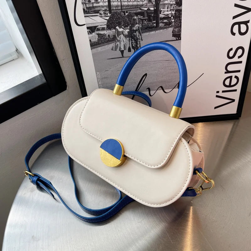 Women's Shoulder Bag Contrast Versatile Crossbody Bag