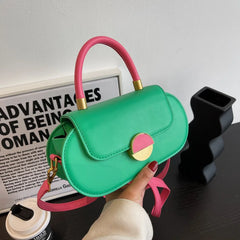 Women's Shoulder Bag Contrast Versatile Crossbody Bag