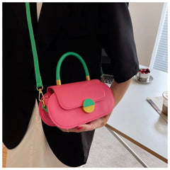 Women's Shoulder Bag Contrast Versatile Crossbody Bag