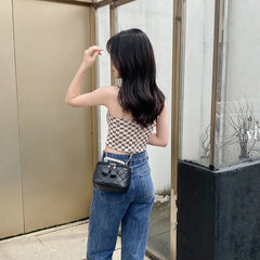 Women's Bucket Bag Handbag Casual Large Capacity Crossbody Shoulder Makeup Bags