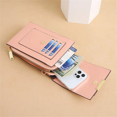 Women's Touch Screen Cell Phone Shoulder Bag Wallet Crossbody Bag