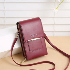 Women's Touch Screen Cell Phone Shoulder Bag Wallet Crossbody Bag