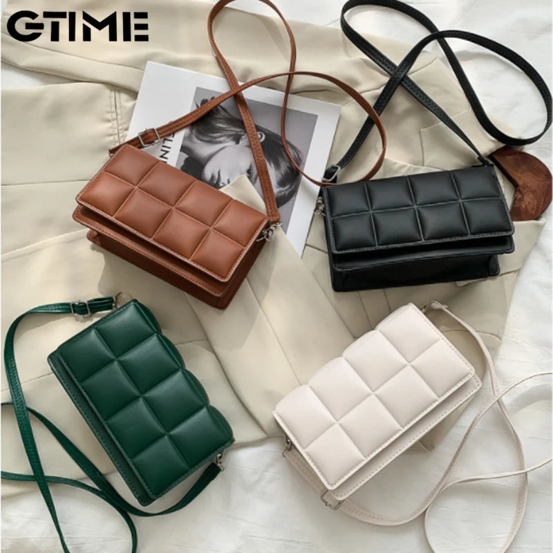 Women's Bag Autumn Winter Literary Single-Shoulder Bag Cross-Body #LAHXZ-167