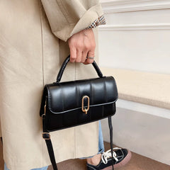 Women's Crossbody Single Shoulder Small Square Bags for Winter