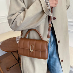 Women's Crossbody Single Shoulder Small Square Bags for Winter
