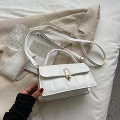 Women's Crossbody Single Shoulder Small Square Bags for Winter