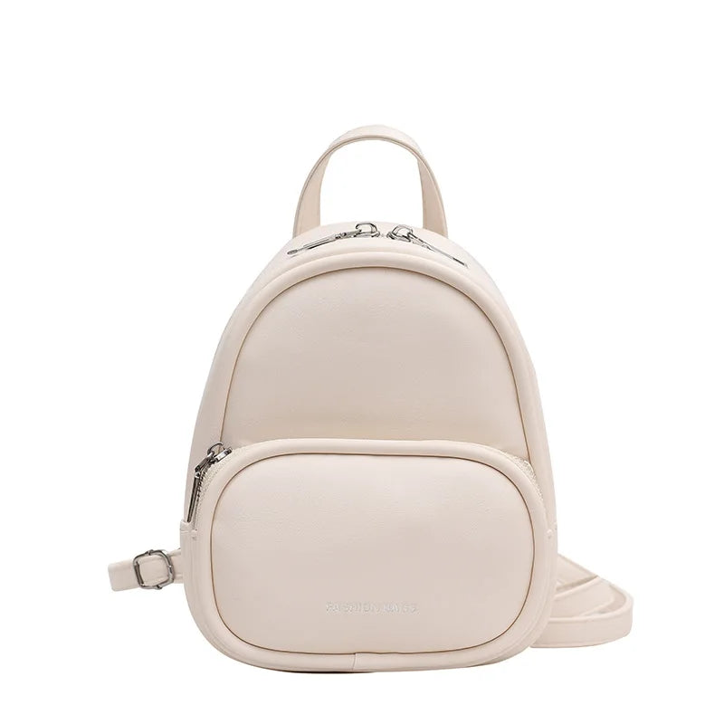 Women's Backpack Small Square Bag Shoulder Bag Travel Small Backpack