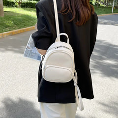 Women's Backpack Small Square Bag Shoulder Bag Travel Small Backpack