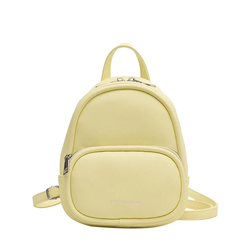 Women's Backpack Small Square Bag Shoulder Bag Travel Small Backpack
