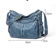 Women's Soft Crossbody Messenger Bags PU Leather Handbags