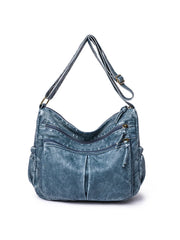 Women's Soft Crossbody Messenger Bags PU Leather Handbags