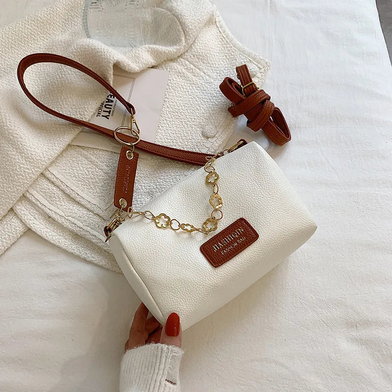Women's Crossbody Bag Chains Shoulder Pillow Bags