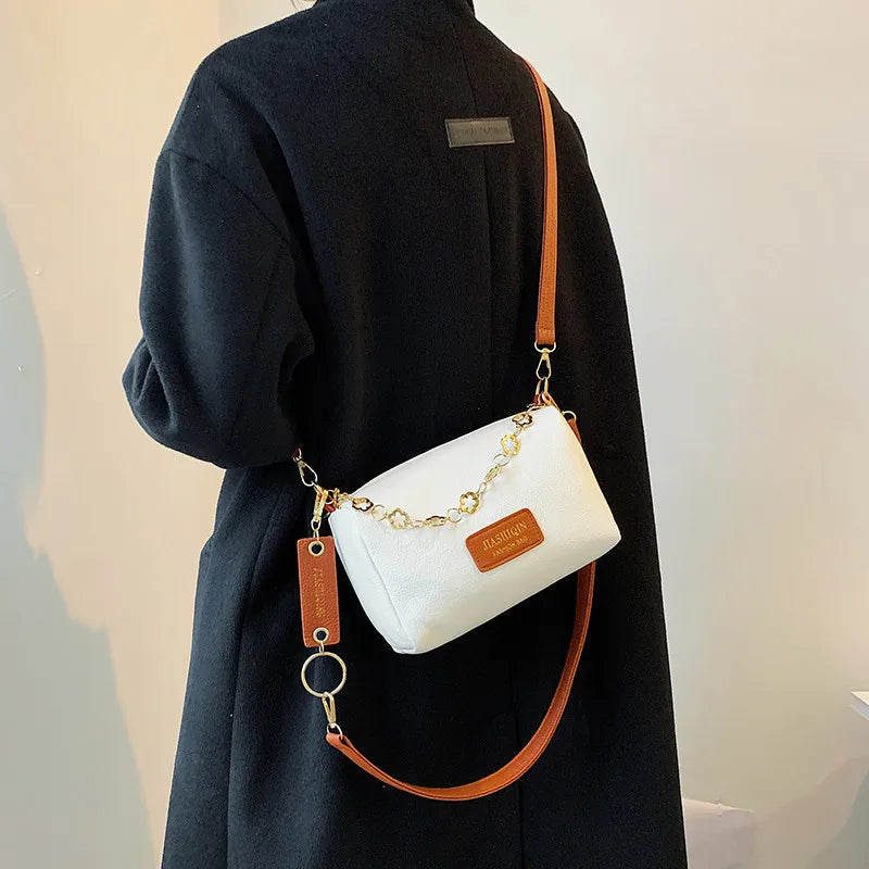 Women's Crossbody Bag Chains Shoulder Pillow Bags