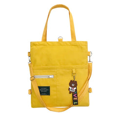 Canvas Crossbody Shoulder Bag Women's Tote Handbag