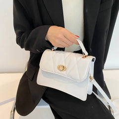 Women's Curved Diamond Crossbody Bag