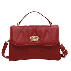 Women's Curved Diamond Crossbody Bag