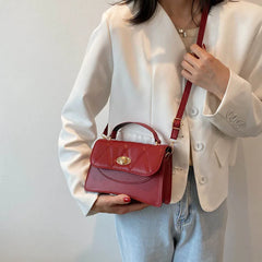 Women's Curved Diamond Crossbody Bag