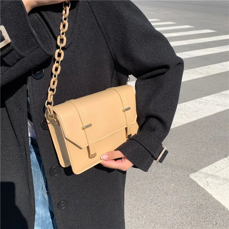 Women's Chain Shoulder Bag for Autumn Winter Casual