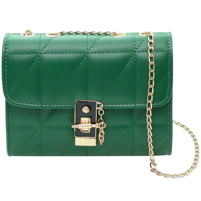 Embroidered Chain Bag All-match Shoulder Bag