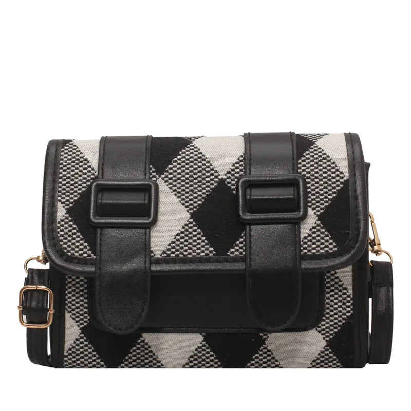 Small Shoulder Crossbody Rhombus Bag for Women