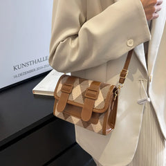 Small Shoulder Crossbody Rhombus Bag for Women