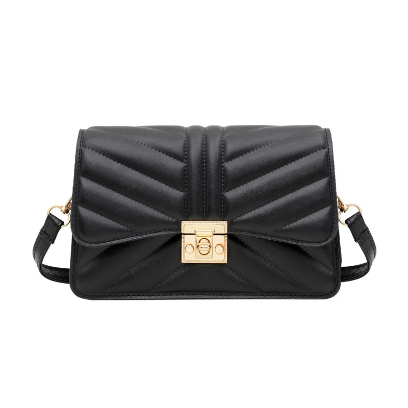 Women's Soft Leather Chain Shoulder Bag for Autumn